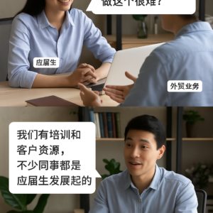 外贸业务应届生招聘实录：新手求职者最常问的8大问题与应对建议