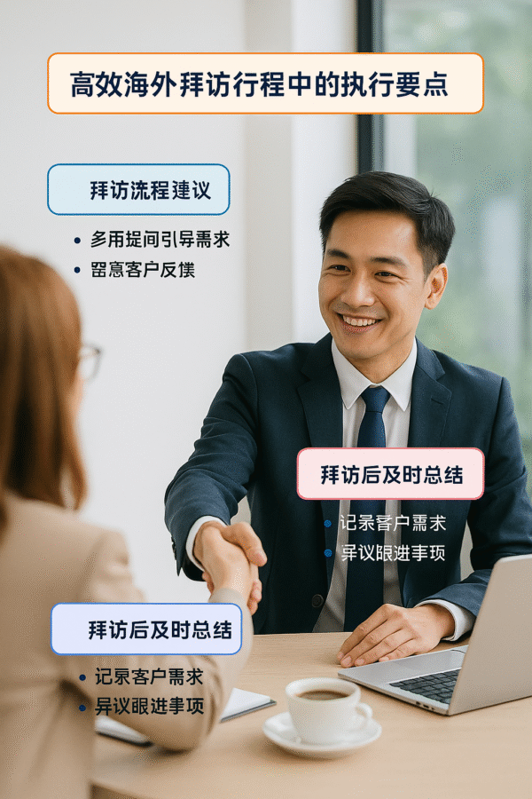 海外拜访行程完整方案